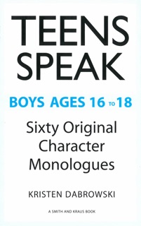Teens Speak Boys Ages 16 to 18 by Kristen Dabrowski