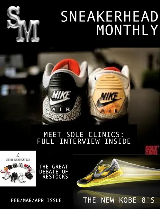 Sneakerhead Monthly Magazine