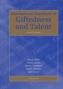 Read: Book International Handbook of Giftedness and Talent