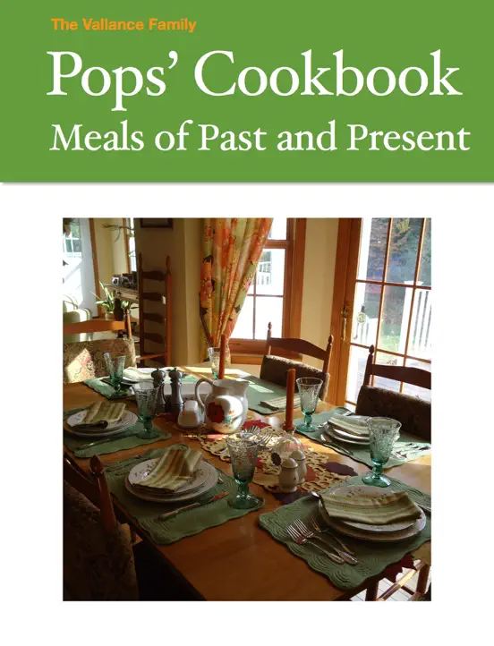 Pops’ Cookbook
