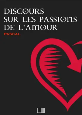 Read: Discours sur les passions de Book l'amour