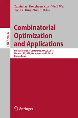 Read: Combinatorial Optimization Book and Applications