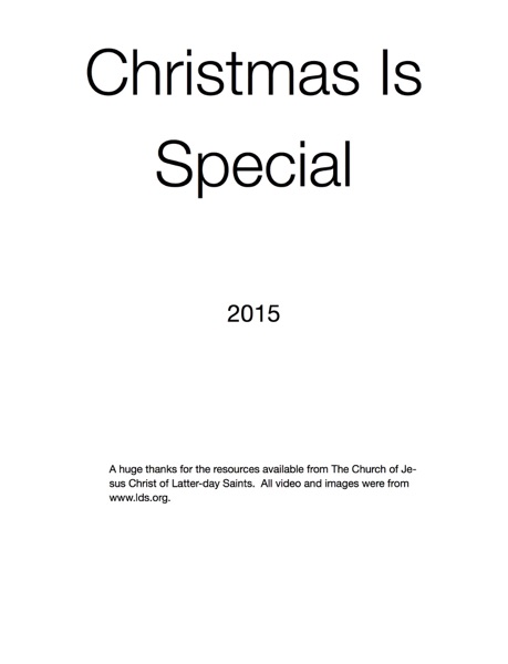 Christmas Is Special