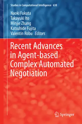 Read: Book Recent Advances in Agent-based Complex Automated Negotiation