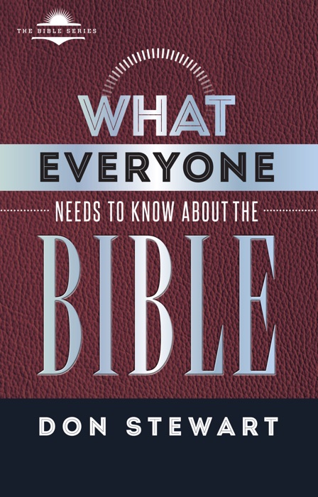What Everyone Neds to Know about the Bible