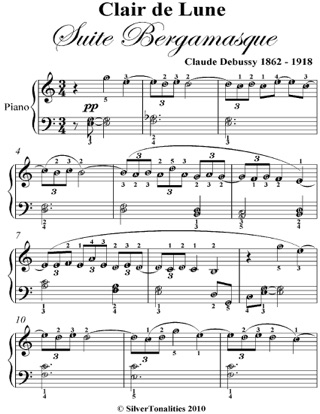 Clair De Lune Guitar Sheet Music Clair De Lune Guitar Sheet Music