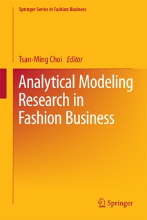 Analytical Modeling Research in Fashion Business by Tsan-Ming Choi