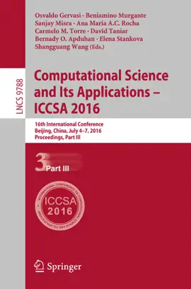 Read: Computational Science and Its Applications - ICCSA Book 2016