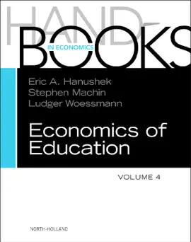 Handbook of the Economics of Education, Volume 4