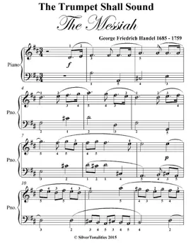 The Trumpet Shall Sound Easy Piano Sheet Music