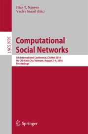 Computational Social Networks - Hien T. Nguyen & Vaclav Snášel