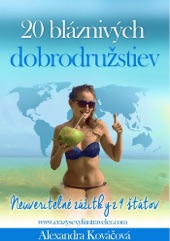 Book cover for 20 bláznivých dobrodružstiev by Alexandra Kováčová