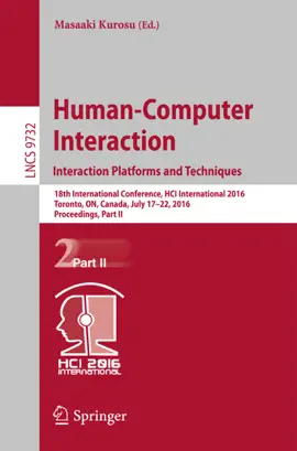 Read: Human-Computer Interaction. Interaction Platforms Book and Techniques