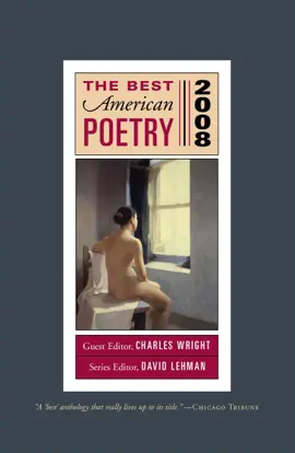 Read: The Best American Poetry 2008 Book