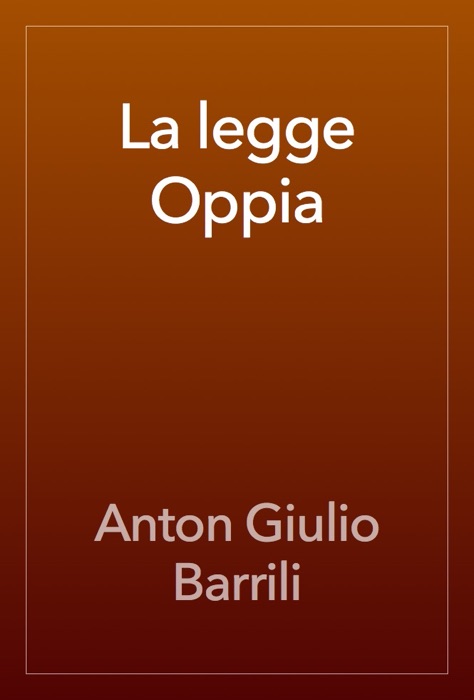 La legge Oppia