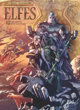 Read: Elfes T33 - Une guerre, Book trois couronnes