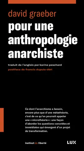 Read: Book Pour une anthropologie anarchiste