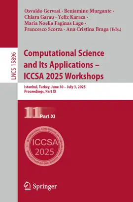 Read: Computational Science and Its Book Applications – ICCSA 2025 Workshops