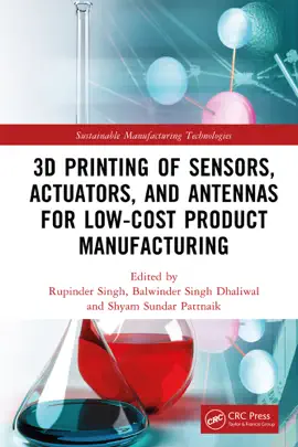 Read: 3D Printing of Sensors, Actuators, and Antennas for Low-Cost Product Manufacturing Book