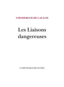 Read: Les Liaisons dangereuses Book