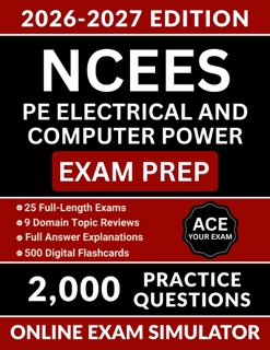 NCEES PE Electrical and Computer Power Exam Prep by Roland S. Owens