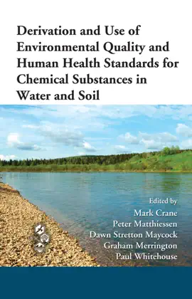 Read: Derivation and Use of Environmental Quality and Human Health Book Standards for Chemical Substances in Water and Soil