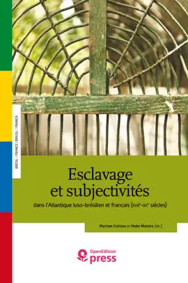 Read: Esclavage et subjectivités Book