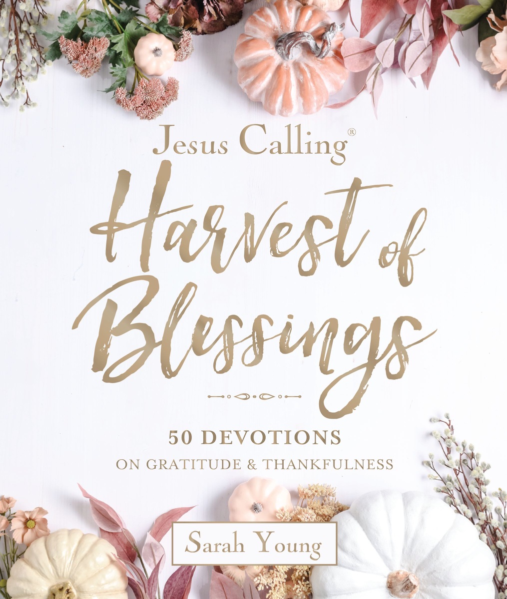 Jesus Calling: Harvest of Blessings by Sarah Young cover design