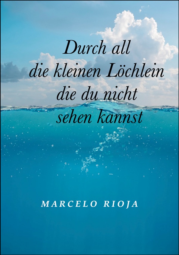 Durch all die kleinen Löchlein, die du nicht sehen kannst — Cover