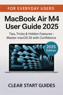 MacBook Air M4 User Guide 2025 for Everyday Users