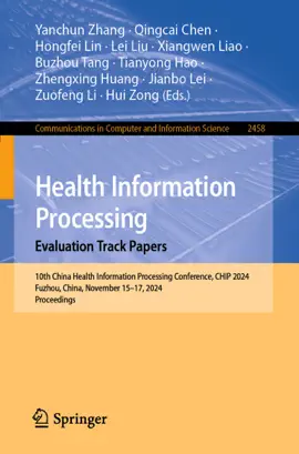 Read: Health Information Book Processing. Evaluation Track Papers
