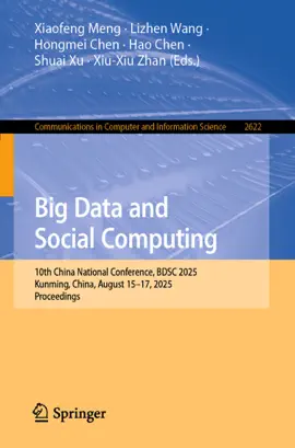 Read: Book Big Data and Social Computing