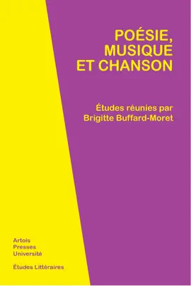Read: Poésie, musique Book et chanson