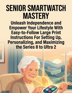 Senior Smartwatch Mastery Unleash Independence And Empower Your Lifestyle With Easy-To-Follow Large Print Instructions For Setting Up, Personalizing, And Maximizing The Series 8 To Ultra 2 by Laura Carter