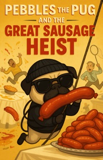 Pebbles the Pug and the Great Sausage Heist by Allen Dekeyser