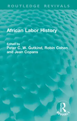 Read: African Labor History Book