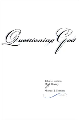 Read: Book Questioning God
