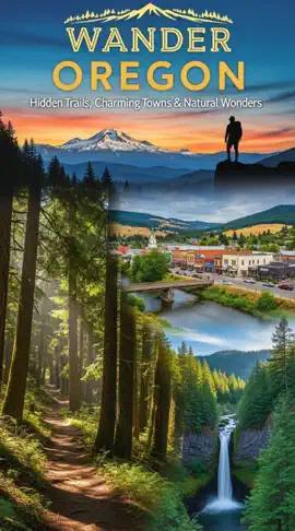 Wander Oregon : Hidden Trails, Charming Towns & Natural Wonders