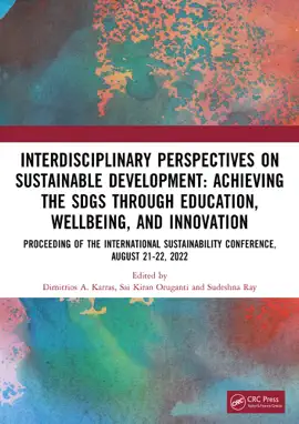 Read: Interdisciplinary Book Perspectives on Sustainable Development