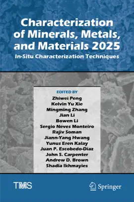 Read: Characterization of Book Minerals, Metals, and Materials 2025