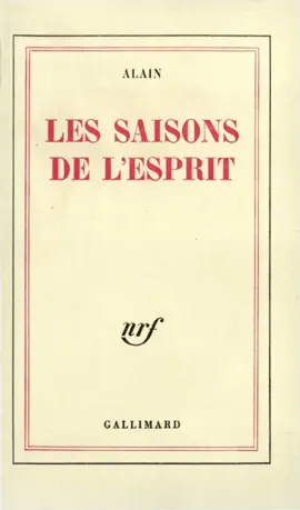 Read: Book Les saisons de l'esprit