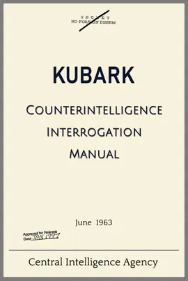 C.I.A. KUBARK Counterintelligence Interrogation Manual