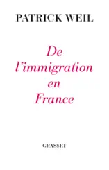 De l'immigration en France