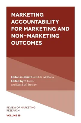 Read: Marketing Accountability for Marketing Book and Non-Marketing Outcomes
