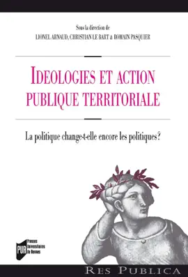 Read: Idéologies Book et action publique territoriale