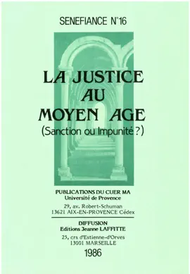 Read: La justice au Moyen Book Âge