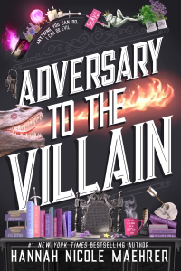 Adversary to the Villain - Hannah Nicole Maehrer Cover Art
