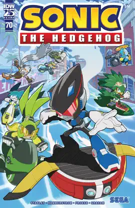 Read: Sonic the Hedgehog #70 Book
