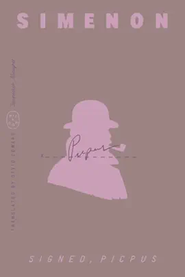 Read: Signed, Picpus Book (Inspector Maigret)