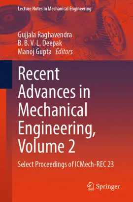Read: Recent Advances in Mechanical Engineering, Book Volume 2
